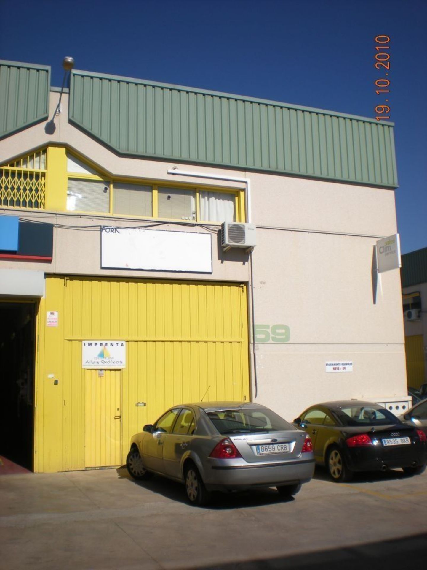 Proyecto de apertura de nave para imprenta 